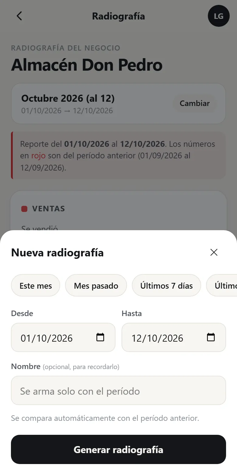 Elegir período